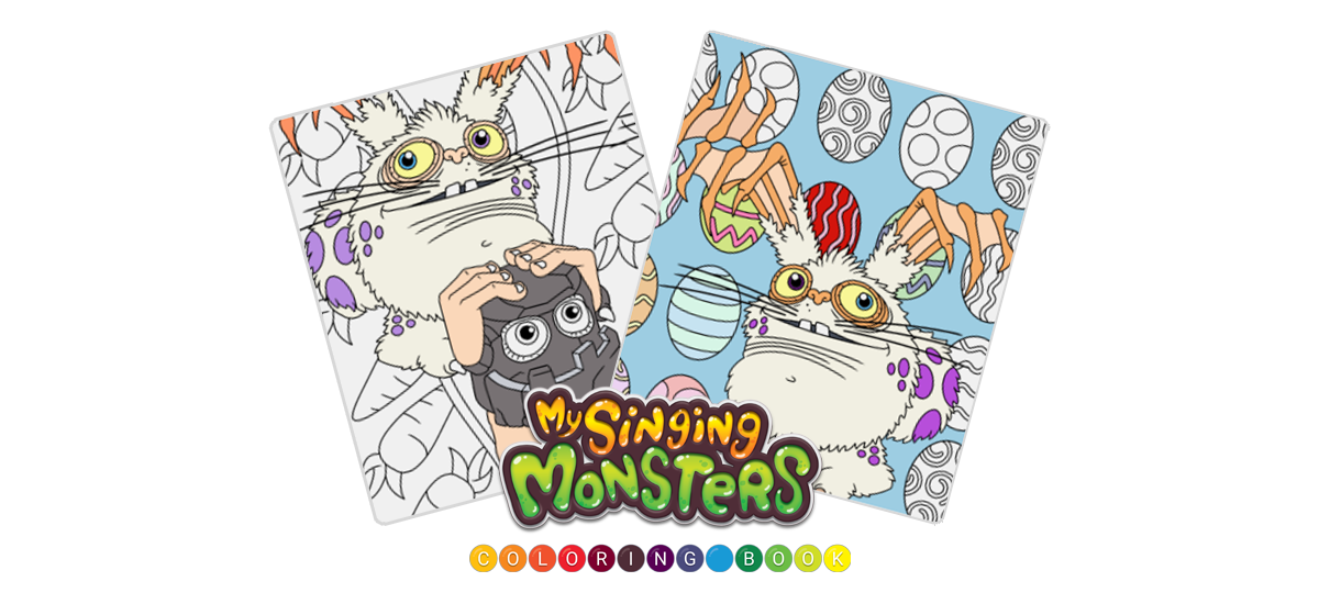 New Eggs-Travaganza Coloring Pages