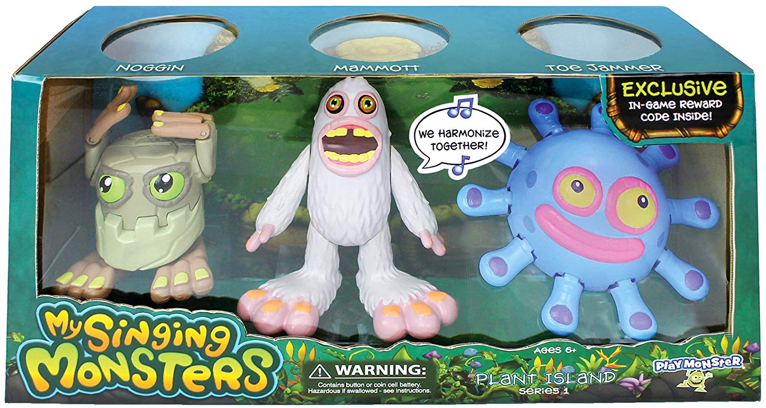 my singing monsters plush toys