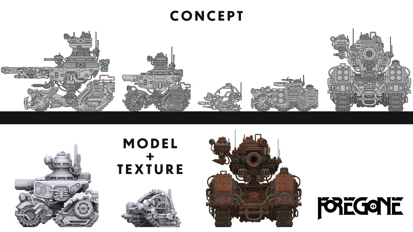Tank Concept, Model and Texture