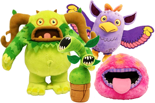 singing monsters plush toys