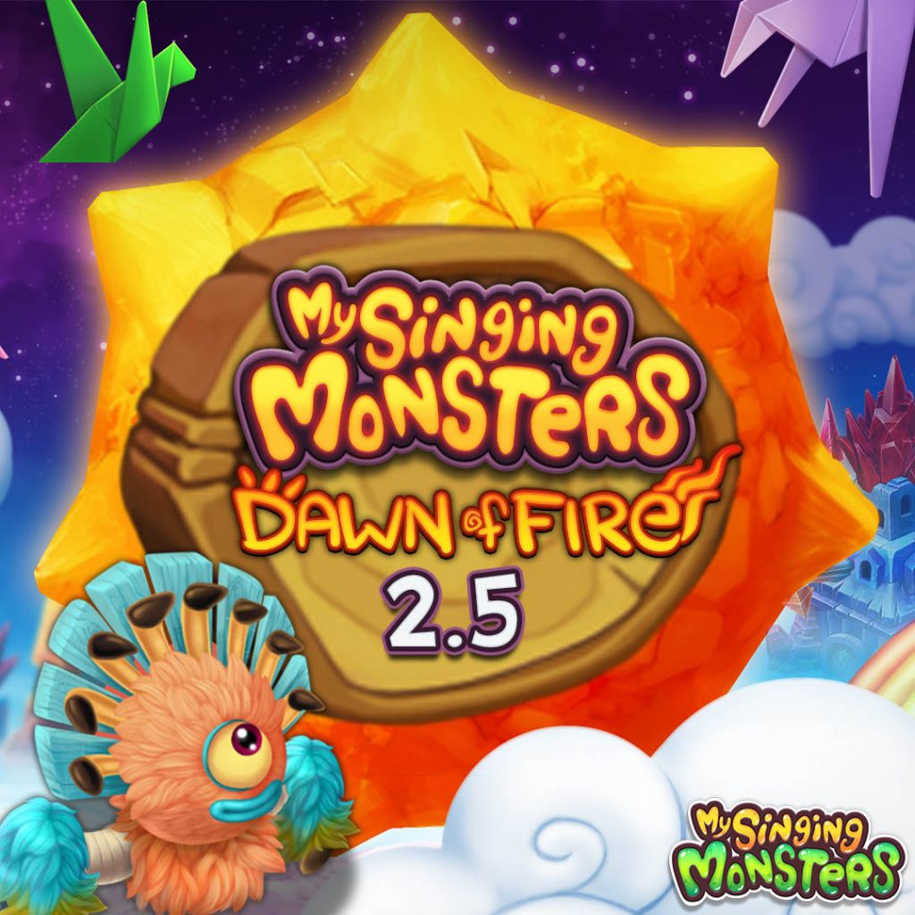 My Singing Monsters Dawn Of Fire Updates Big Blue Bubble