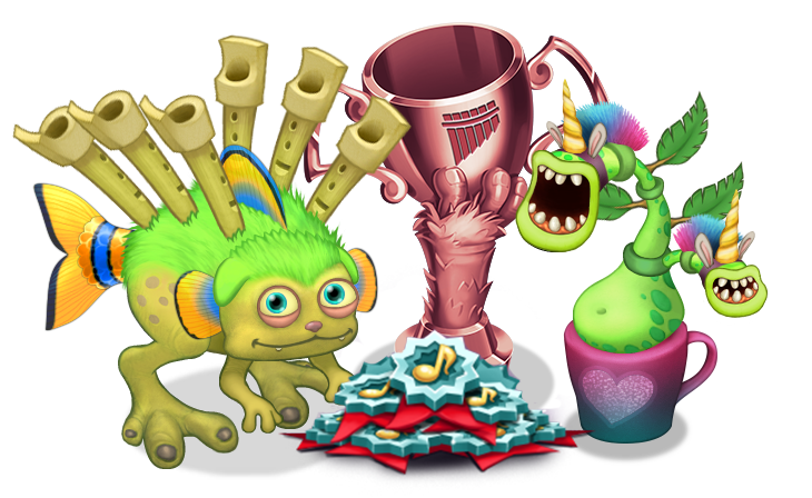 Губка my singing monsters. Монстропедия my singing Monster. Клавмный my singing Monsters. Поющие монстры оранжевый. Набор поющих монстров.