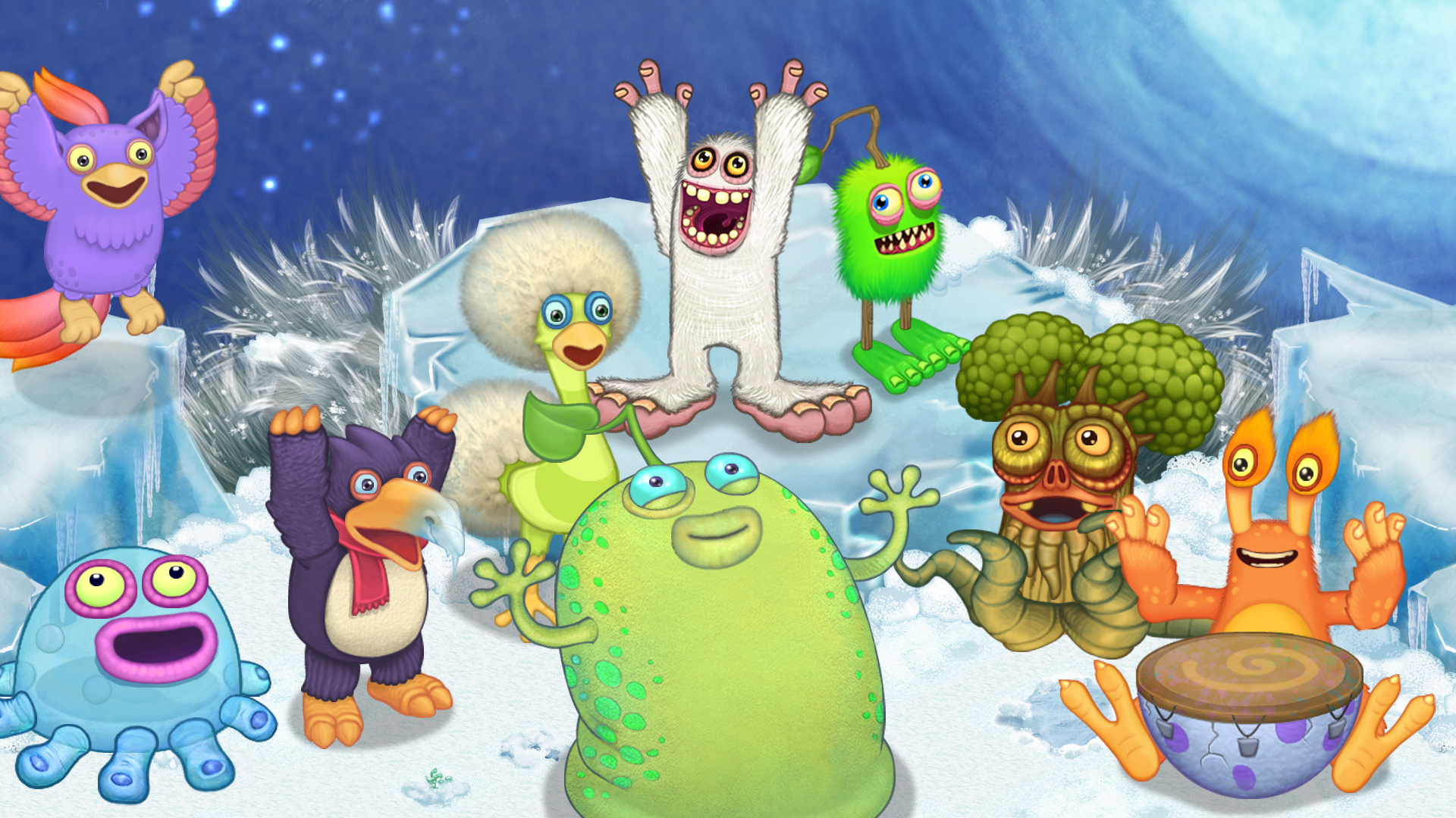 My singing monsters is it cold outside
